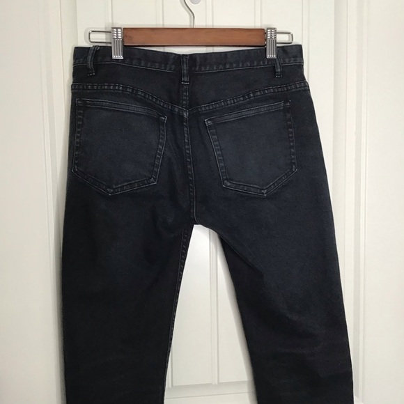 A.P.C. Petit Standard Jean Droit Etroit in Black. - Picture 4 of 11